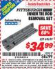 Harbor Freight ITC Coupon INNER TIE ROD REMOVAL SET Lot No. 63705 Expired: 1/31/16 - $34.99