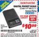 Harbor Freight ITC Coupon DIGITAL POCKET SCALE Lot No. 93543 Expired: 11/30/15 - $10.99