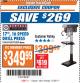 Harbor Freight ITC Coupon 17" 16 SPEED FLOOR PRODUCTION DRILL PRESS Lot No. 61487/43389 Expired: 12/26/17 - $349.99