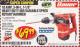 Harbor Freight Coupon 10 AMP, 3-IN-1, 1-1/8" VARIABLE SPEED SDS ROTARY HAMMER Lot No. 61882/69274 Expired: 5/31/17 - $69.99