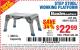 Harbor Freight Coupon STEP STOOL/WORKING PLATFORM Lot No. 66911/62515 Expired: 4/1/15 - $22.99