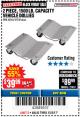 Harbor Freight Coupon 2 PIECE 1500 LB. CAPACITY VEHICLE WHEEL DOLLIES Lot No. 60343/67338 Expired: 12/3/17 - $39.99