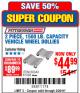 Harbor Freight Coupon 2 PIECE 1500 LB. CAPACITY VEHICLE WHEEL DOLLIES Lot No. 60343/67338 Expired: 2/26/18 - $44.99
