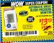 Harbor Freight Coupon AUTOMATIC WRIST BLOOD PRESSURE MONITOR Lot No. 67212/62220 Expired: 7/19/15 - $13.72
