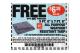 Harbor Freight FREE Coupon HFT 5 FT. 6 IN. X 7 FT. 6 IN. BLUE ALL-PURPOSE WEATHER-RESISTANT TARP Lot No. 953/69210 Expired: 12/14/16 - FWP