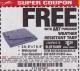 Harbor Freight FREE Coupon HFT 5 FT. 6 IN. X 7 FT. 6 IN. BLUE ALL-PURPOSE WEATHER-RESISTANT TARP Lot No. 953/69210 Expired: 4/3/18 - FWP