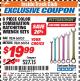 Harbor Freight ITC Coupon 6 PIECE COLOR COMBINATION RATCHETING WRENCH SETS Lot No. 66053/66054 Expired: 8/31/17 - $19.99