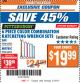 Harbor Freight ITC Coupon 6 PIECE COLOR COMBINATION RATCHETING WRENCH SETS Lot No. 66053/66054 Expired: 2/13/18 - $19.99