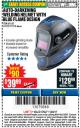 Harbor Freight Coupon AUTO-DARKENING WELDING HELMET WITH BLUE FLAME DESIGN Lot No. 91214/61610/63122 Expired: 11/22/17 - $0