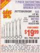 Harbor Freight Coupon 7 PIECE RATCHETING COMBINATION WRENCH SETS Lot No. 96654/61396/62571/95552/61400/62572 Expired: 5/11/15 - $19.99