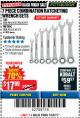 Harbor Freight Coupon 7 PIECE RATCHETING COMBINATION WRENCH SETS Lot No. 96654/61396/62571/95552/61400/62572 Expired: 12/3/17 - $17.99