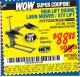Harbor Freight Coupon HIGH LIFT RIDING LAWN MOWER/ATV LIFT Lot No. 61523/60395/62325/62493 Expired: 7/11/15 - $88.88