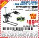 Harbor Freight Coupon HIGH LIFT RIDING LAWN MOWER/ATV LIFT Lot No. 61523/60395/62325/62493 Expired: 10/5/15 - $89.99