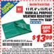Harbor Freight ITC Coupon 11 FT. 4" x 15 Ft. 6" FARM ALL PURPOSE WEATHER RESISTANT TARP Lot No. 2131/60458/69198 Expired: 4/30/16 - $13.99