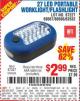 Harbor Freight Coupon LED PORTABLE WORKLIGHT/FLASHLIGHT Lot No. 63878/63991/64005/69567/60566/63601/67227 Expired: 7/1/15 - $2.99