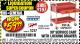 Harbor Freight Coupon 30" SERVICE CART WITH LOCKING DRAWER Lot No. 61161/90428 Expired: 5/13/17 - $59.99