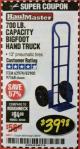 Harbor Freight Coupon BIGFOOT HAND TRUCK Lot No. 62974/62900/67568/97568 Expired: 2/28/18 - $39.98
