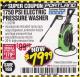 Harbor Freight Coupon 1750 PSI ELECTRIC PRESSURE WASHER Lot No. 63254/63255 Expired: 4/30/18 - $79.99