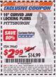 Harbor Freight ITC Coupon 10" CURVED JAW LOCKING PLIERS Lot No. 39640 Expired: 5/31/17 - $2.99