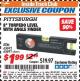 Harbor Freight ITC Coupon 8" TORPEDO LEVEL WITH ANGLE FINDER Lot No. 63692/65691 Expired: 7/31/17 - $1.99