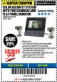 Harbor Freight Coupon COLOR SECURITY SYSTEM WITH TWO CAMERAS AND FLAT PANEL MONITOR Lot No. 60565/62284 Expired: 11/26/17 - $59.99