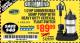 Harbor Freight Coupon 1/2 HP SUBMERSIBLE SUMP PUMP WITH HEAVY DUTY VERTICAL FLOAT SWITCH Lot No. 63400 Expired: 9/9/17 - $89.99