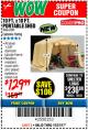 Harbor Freight Coupon COVERPRO 10 FT. X 10 FT. PORTABLE SHED Lot No. 63297 Expired: 12/31/17 - $129.99