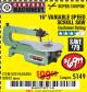 Harbor Freight Coupon CENTRAL MACHINERY 16" VARIABLE SPEED SCROLL SAW Lot No. 62519/63283/93012 Expired: 3/2/18 - $69.99