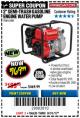 Harbor Freight Coupon PREDATOR 2 IN. 212CC GASOLINE ENGINE SEMI-TRASH WATER PUMP Lot No. 63405 Expired: 8/31/17 - $169.99