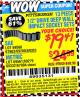 Harbor Freight Coupon 13 PIECE 1/2" DRIVE DEEP WALL IMPACT SOCKET SETS Lot No. 69560/67903/69280/69333/69561/67904/69279/69332 Expired: 6/27/15 - $19.41