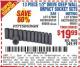 Harbor Freight Coupon 13 PIECE 1/2" DRIVE DEEP WALL IMPACT SOCKET SETS Lot No. 69560/67903/69280/69333/69561/67904/69279/69332 Expired: 10/29/15 - $19.99