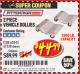 Harbor Freight Coupon 2 PIECE VEHICLE WHEEL DOLLIES 1500 LB. CAPACITY Lot No. 67338/60343 Expired: 5/31/17 - $44.99