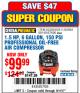 Harbor Freight Coupon 1.5 HP, 6 GALLON, 150 PSI PROFESSIONAL AIR COMPRESSOR Lot No. 62894/67696/62380/62511/68149 Expired: 9/11/17 - $99.99