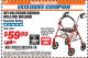Harbor Freight ITC Coupon SIT-OR-STAND BEHIND ROLLING WALKER Lot No. 62547 Expired: 11/30/17 - $59.99
