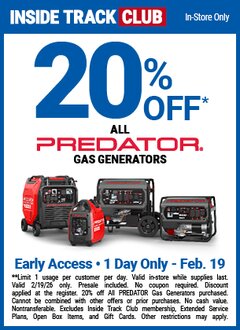 Harbor Freight Coupon 20 percent off coupon expires: 2/19/26