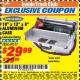 Harbor Freight ITC Coupon VOYAGER 18" X 12" X 8" ALUMINUM CASE Lot No. 69317 Expired: 10/31/17 - $29.99