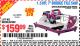 Harbor Freight Coupon 1.5 HP, 7" BRIDGE TILE SAW Lot No. 98265/62382 Expired: 4/4/15 - $159.99