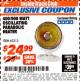 Harbor Freight ITC Coupon ONE STOP GARDENS WINTER 400/900 WATT OSCILLATING PARABOLIC HEATER Lot No. 62313 Expired: 11/30/17 - $24.99