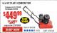 Harbor Freight Coupon 6.5 HP PLATE COMPACTOR (179 CC) Lot No. 66571/69738 Expired: 1/31/18 - $449.99
