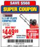 Harbor Freight Coupon 6.5 HP PLATE COMPACTOR (179 CC) Lot No. 66571/69738 Expired: 1/29/18 - $449.99
