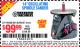 Harbor Freight Coupon 14" OSCILLATING SPINDLE SANDER Lot No. 69257/95088/62146 Expired: 7/4/15 - $99.99