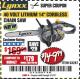 Harbor Freight Coupon LYNXX 40 VOLT LITHIUM 14" CORDLESS CHAIN SAW Lot No. 63287/64478 Expired: 3/1/18 - $149.99