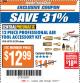 Harbor Freight ITC Coupon 12 PIECE PROFESSIONAL AIR TOOLACCESSORY KIT Lot No. 68194/61388 Expired: 12/5/17 - $12.99