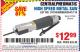 Harbor Freight Coupon HIGH SPEED METAL SAW Lot No. 60568/62541/91753 Expired: 7/25/15 - $12.99