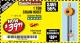 Harbor Freight Coupon 1 TON CHAIN HOIST Lot No. 69338/996 Expired: 1/27/18 - $39.99