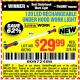 Harbor Freight Coupon 120 LED RECHARGEABLE UNDER HOOD WORK LIGHT Lot No. 60793 Expired: 5/23/15 - $29.99
