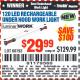 Harbor Freight Coupon 120 LED RECHARGEABLE UNDER HOOD WORK LIGHT Lot No. 60793 Expired: 2/20/16 - $29.99