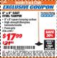 Harbor Freight ITC Coupon 8" X 8" CAST STEEL TAMPER Lot No. 69891 Expired: 3/31/18 - $17.99