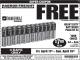 Harbor Freight FREE Coupon THUNDERBOLT MAGNUM ZINC CHLORIDE BATTERIES Lot No. 61675/61676/61274/61679/61677/61273/68383 Expired: 4/19/15 - FWP