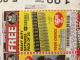 Harbor Freight FREE Coupon THUNDERBOLT MAGNUM ZINC CHLORIDE BATTERIES Lot No. 61675/61676/61274/61679/61677/61273/68383 Expired: 2/25/17 - NPR